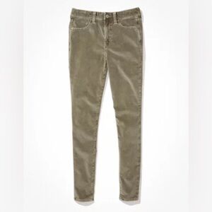 American Eagle hi-rise corduroy hi-rise stretch jegging size 6/28 - NWT